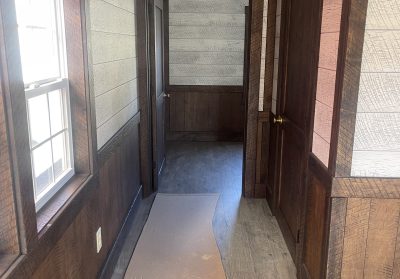 hallway of cabin