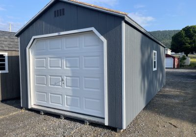 Single A-Frame garage
