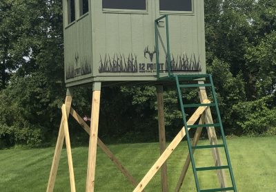 Double Barrel Hunting Blind