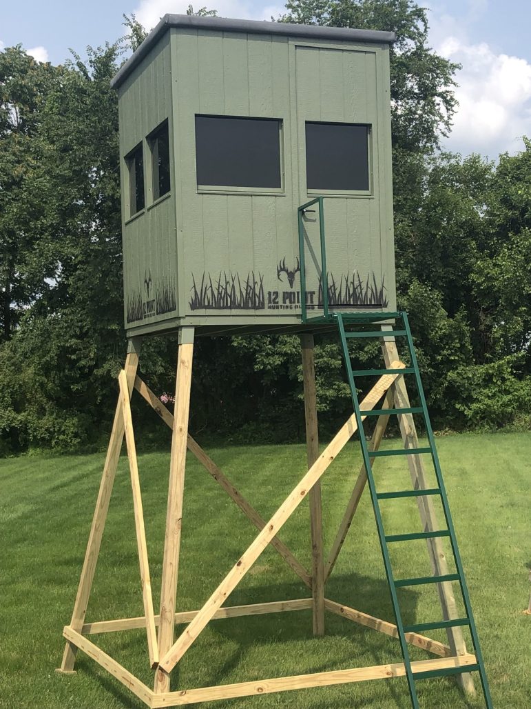 Double Barrel Hunting Blind