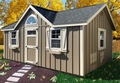 victorian style custom shed