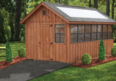 amish built shed
