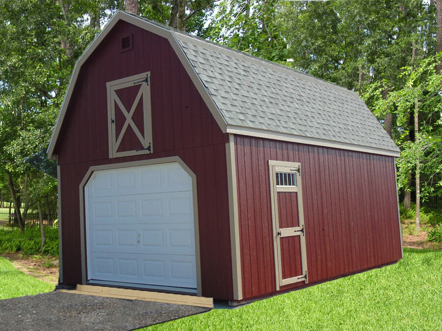 versatile shed with loft