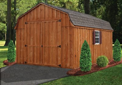 dutch barn wooden shed