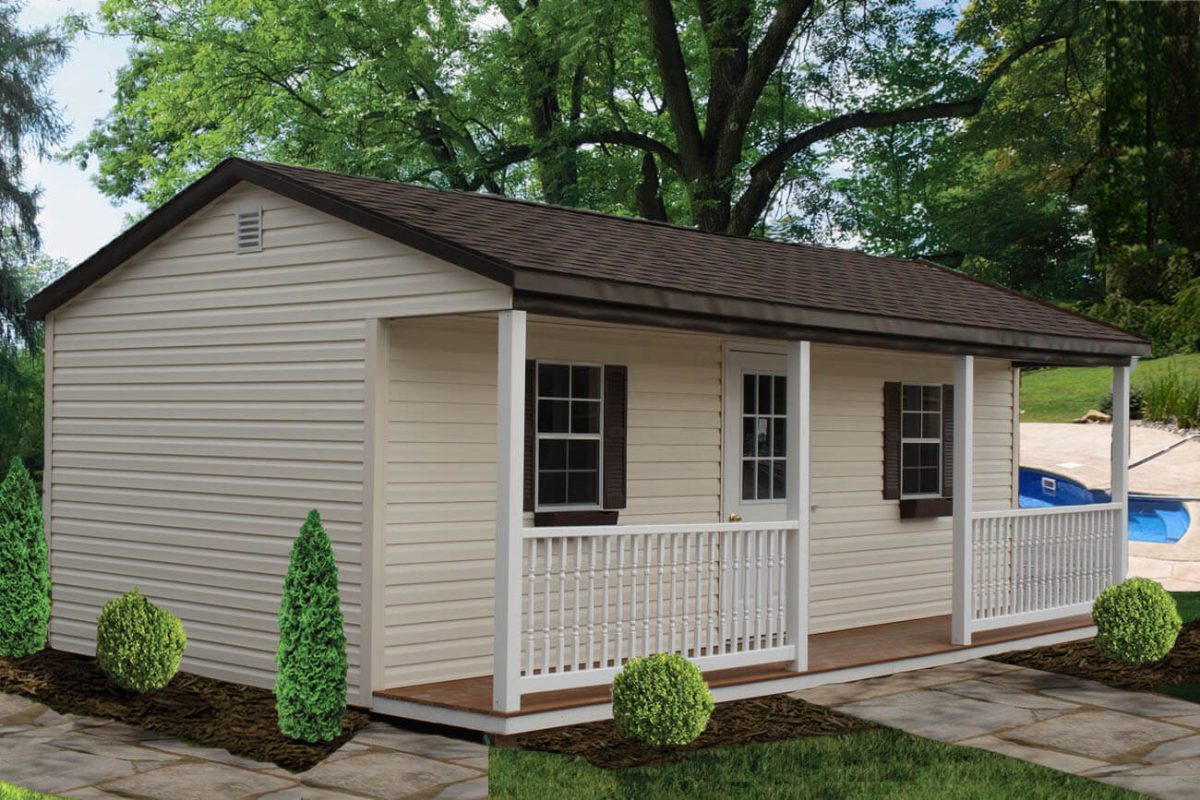 low maintenance shed
