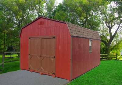 red smartside shed