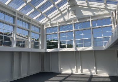 interior to stock greenhouse